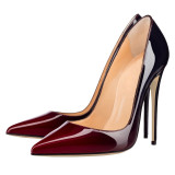 Arden Furtado summer 2019 fashion trend women's shoes pointed toe stilettos heels slip-on pumps party shoes big size 45