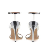 Arden Furtado summer 2019 fashion trend women's shoes stilettos heels sexy elegant buckle leather narrow band classics big size 45