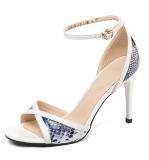 Arden Furtado summer 2019 fashion trend women's shoes stilettos heels sandals buckle concise mature narrow band office lady