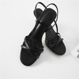 Arden Furtado summer 2019 fashion trend women's shoes stilettos heels slip-on black sexy elegant  beige new office lady sandals