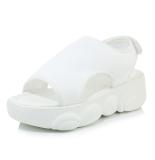 Arden Furtado summer fashion women's shoes concise casual comfortable white sandals leisure flat platform shoes