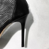 Arden Furtado summer 2019 fashion women's shoes  concise sandals pure color cool boots stilettos heels sexy peep toe  zipper