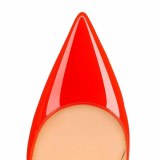 Arden Furtado Summer Fashion Trend Women's Shoes Pointed Toe Stilettos Heels Orange Slip-on Pumps Office Lady Shallow Mature