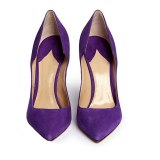 Arden Furtado Summer Party Shoes  Fashion Women's Shoes Pointed Toe Sexy Elegant Purple  Stilettos Heels Slip-on Pumps Concise