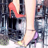 Arden Furtado Summer Fashion Women's Shoes Buckle strap Party Shoes Pointed Toe Stilettos Heels Concise Sandals