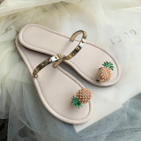 Arden Furtado Summer Fashion Trend Women's Shoes Sexy Elegant Sweet  Personality Slippers Classics Concise Narrow Band