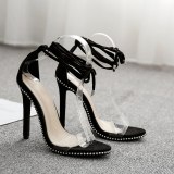 Arden Furtado Summer Fashion Trend Women's Shoes Stilettos Heels Classics Ankle strap Narrow Band  Sexy Elegant Sandals