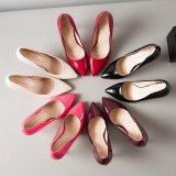 Arden Furtado Summer Fashion Women's Shoes Pointed Toe Party Shoes  Stilettos Heels Slip-on Pumps Concise Office Lady Shallow