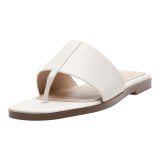 Arden Furtado Summer Fashion Trend Women's Shoes Pure Color White Classics Slippers Mature Leather Concise Comfortable Classics