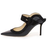 Arden Furtado Summer Fashion Trend Women's Shoes Pointed Toe Stilettos Heels Pure Color Sexy Elegant Slippers Mature Office Lady