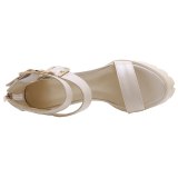 Arden Furtado Summer Fashion Women's Shoes Chunky Heels Buckle strap Sexy Elegant Leather platform Sandals size 32 33