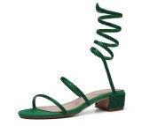 Arden Furtado Summer Fashion Trend Women's Shoes Sexy Elegant Pure Color Sandals Classics Concise Classics Narrow Band