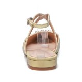 Arden Furtado Summer Fashion Women's Shoes Pointed Toe Elegant Pure Color String Bead Buckle strap Sandals