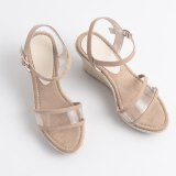 Arden Furtado Summer Fashion Trend Women's Shoes Sexy Elegant Pure Color apricot Sandals Classics Office lady Buckle Waterproof