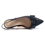 Arden Furtado Summer Fashion Trend Women's Shoes Pointed Toe Chunky Heels Concise Elegant  Sexy Elegant Pure Color Sandals