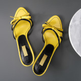 Arden Furtado Summer Fashion Trend Women's Shoes Stilettos Heels Sexy Elegant Pure Color Narrow Band Office lady Classics Concise Elegant Sandals