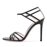 Arden Furtado Summer Fashion Trend Women's Shoes Sexy Elegant Pure Color gold Narrow Band Concise Sandals Buckle Party Shoes