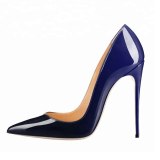Arden Furtado Summer Fashion Women's Shoes Pointed Toe Stilettos Heels Slip-on Mixed Colors Pumps Concise Classics Mature
