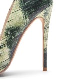 Arden Furtado Summer Fashion Trend Women's Shoes Pointed Toe Stilettos Heels Classics  Sexy Leather Elegant Slip-on Pumps