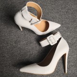 Arden Furtado Summer Fashion Trend Women's Shoes Pointed Toe Stilettos Heels  Sexy Classics Elegant Pure Color  Big size 47