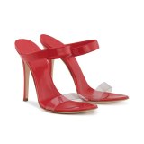 Arden Furtado Summer Fashion Trend Women's Shoes Stilettos Heels  Slippers Sexy Elegant Pure Color Stilettos Heels Narrow Band
