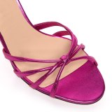 Arden Furtado Summer Fashion Women's Shoes Stilettos Heels  Sexy Elegant Pure Color Slippers  Leather  Narrow Band Big size 45
