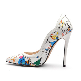 Arden Furtado Summer Fashion Trend Women's Shoes Pointed Toe Stilettos Heels Pure Color Elegant Classics Mature Concise Pumps