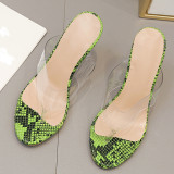 Arden Furtado Summer Fashion Women's Shoes crystal heels Sexy Elegant Slippers flip flops slides big size 41 42