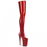 Arden Furtado Fashion Women's Shoes Round toe Stilettos Heels Zipper platform Over The Knee thigh High Boots big size 46 