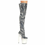 Arden Furtado Fashion Women's Shoes Winter  Pointed Toe Stilettos Heels Elegant Waterproof Women's Boots Over The Knee High Boot