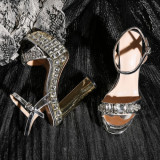 Arden Furtado Summer Fashion Women's Shoes Sexy Elegant Classics concise Buckle strap Crystal rhinestone Platform Sandals