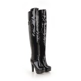 Arden Furtado Fashion Women's Shoes Winter Sexy Elegant Ladies Boots Concise Stilettos Heels Waterproof Over The Knee High Boots