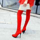 Arden Furtado Fashion Women's Shoes Winter Pointed Toe Stilettos Heels Zipper Sexy Elegant Ladies Boots Concise Mature