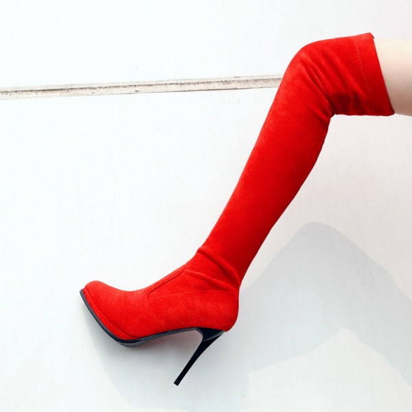 Arden Furtado Fashion Women's Shoes Winter Pointed Toe Stilettos Heels Zipper Sexy Elegant Ladies Boots Concise Mature