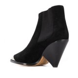 Arden Furtado Fashion Women's Shoes Winter Pointed Toe Special-shaped Heels sexy Elegant Ladies Boots pure color Short Boots