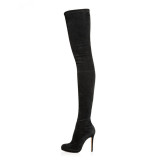 Arden Furtado Fashion Women's Shoes Winter round Toe Stilettos Heels Zipper Sexy Elegant Ladies Boots