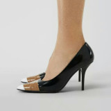 Arden Furtado Summer Fashion Trend Women's Shoes Pointed Toe Stilettos Heels Sexy Elegant Slip-on Pumps Elegant Personality