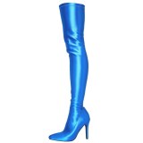 Arden Furtado Fashion Women's Shoes Winter  Pointed Toe Stilettos Heels Zipper Over The Knee High Boots Personality  Leather