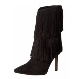 Arden Furtado Fashion Women's Shoes Winter brown  Fringed Pointed Toe Stilettos Heels Sexy Elegant Ladies Boots pure color