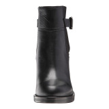 Arden Furtado Fashion Women's Shoes Winter Pointed Toe Chunky Heels Zipper   Sexy Elegant Ladies Boots Concise Short Boots