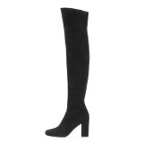 Arden Furtado Fashion Women's Shoes Winter Pointed Toe Chunky Heels  Matte Sexy Elegant pure color Over The Knee High Boots