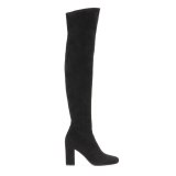Arden Furtado Fashion Women's Shoes Winter Pointed Toe Chunky Heels  Matte Sexy Elegant pure color Over The Knee High Boots