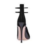Arden Furtado Summer Fashion Trend Women's Shoes Pointed Toe Stilettos Heels  Sexy Elegant pure color Buckle Elegant Sandals