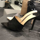 Arden Furtado Summer Fashion Trend Women's Shoes  Sexy Elegant Stilettos Heels Slippers Classics Office lady  Office lady