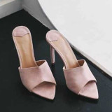 Arden Furtado Summer Fashion Trend Women's Shoes  Sexy Elegant Stilettos Heels Slippers Classics Office lady  Office lady