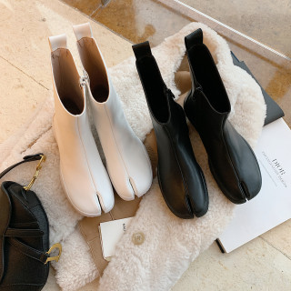 Arden Furtado Fashion Women's Shoes Winter  Sexy Elegant Ladies Boots Concise pure color zipper Short Boots  Leather Classics