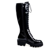 Arden Furtado Fashion Women's Shoes Winter  Sexy Elegant Ladies Boots Concise Mature pure color Waterproof Knee High Boots