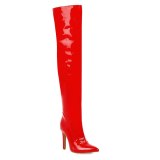 Arden Furtado Fashion Women's Shoes Winter Pointed Toe Stilettos Heels Zipper Ladies Boots red white Over The Knee High Boots stilettos boots stilettos boots