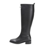 Arden Furtado Fashion Women's Shoes Winter Pointed Toe  Front zipper Sexy Elegant Ladies Boots Concise Mature Knee High Boots