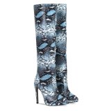 Arden Furtado Fashion Women's Shoes Winter  Pointed Toe Stilettos Heels Elegant Ladies Boots Concise MatureKnee High Boots